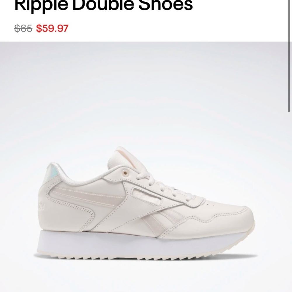 Reebok Women's Classic Harman Ripple Double Sneaker